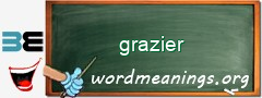 WordMeaning blackboard for grazier